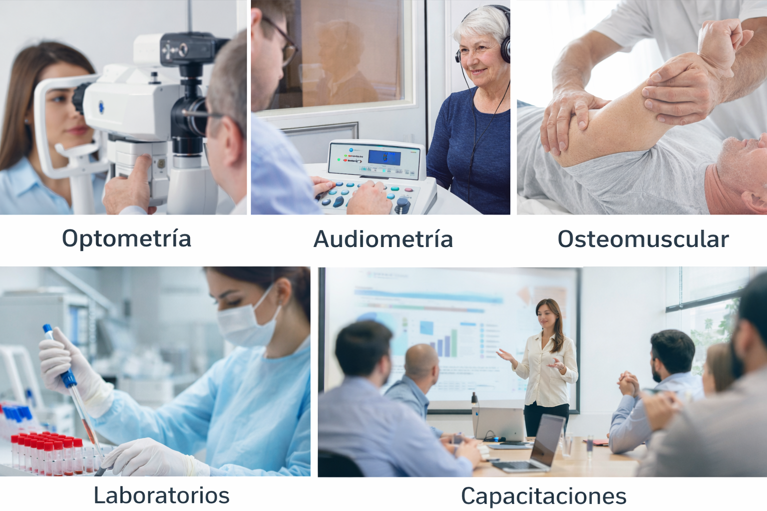 Todos los servicios en un solo lugar.